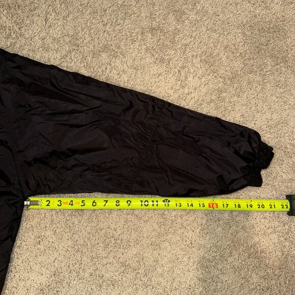 Rare Vintage Nike AIR Windbreaker Jacket - Size XL - Black Unisex - 90s - Picture 7 of 7